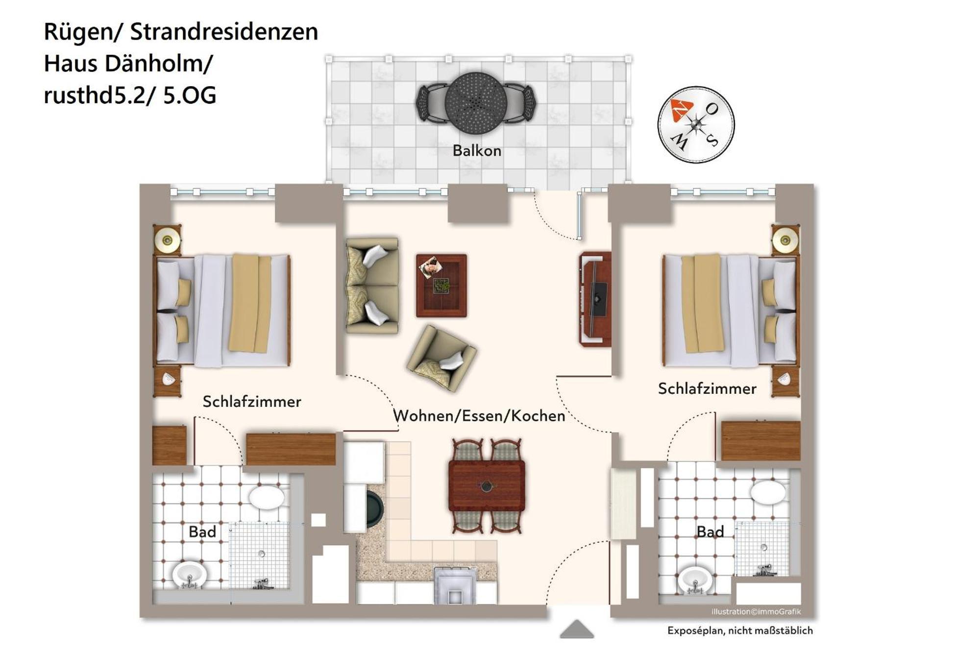 Strandresidenzen Strandresidenzen Haus Daenholm Apartment *